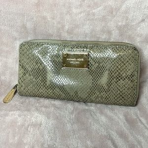 Michael Kors Snakeskin Wallet